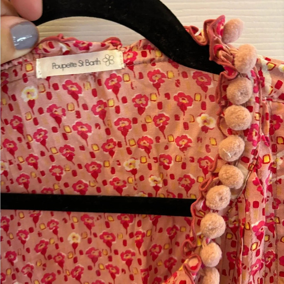 Poupette St Barth Mya Pom Pom Top - Picture 3 of 3